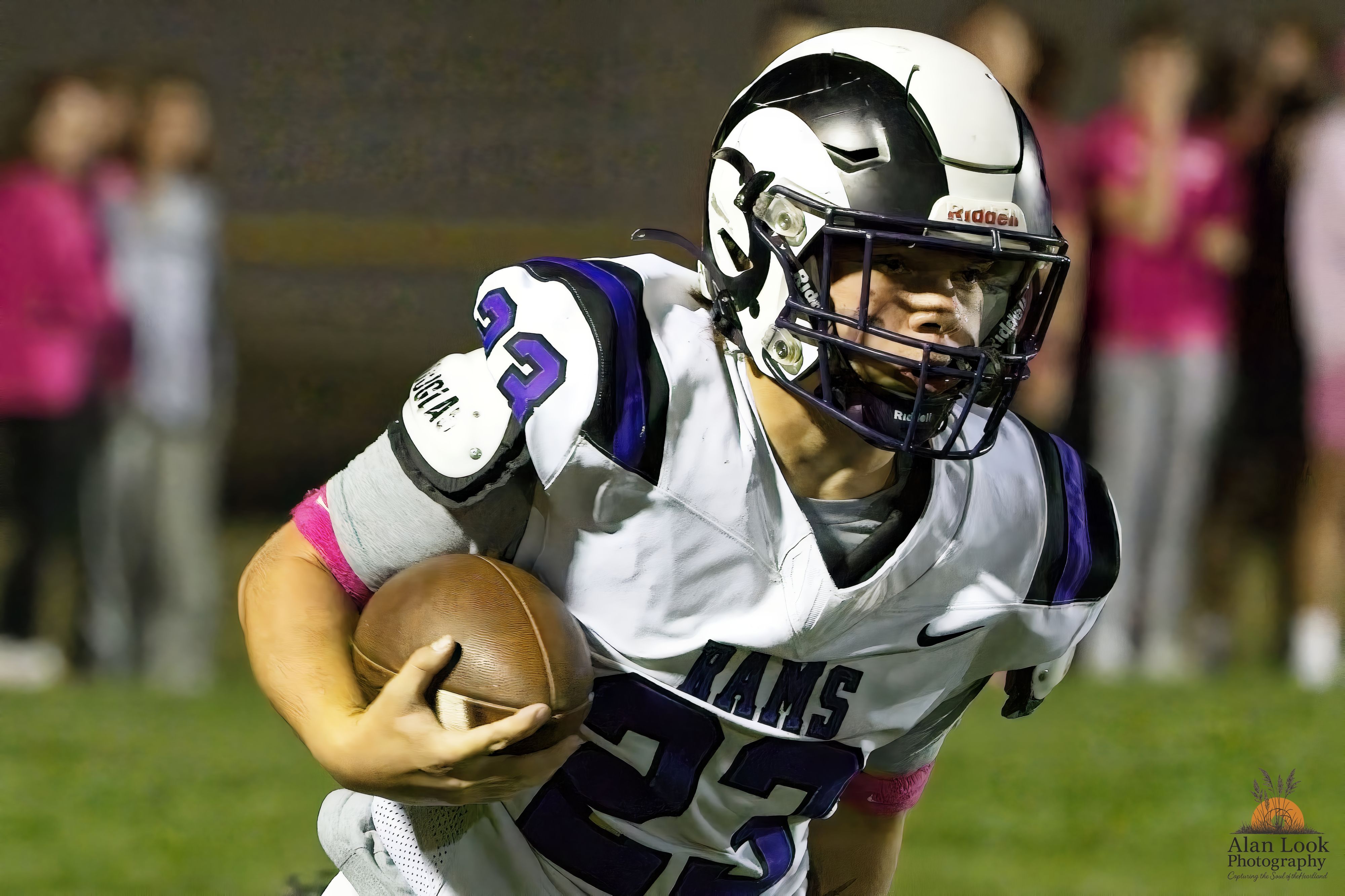 Tri-Valley High School Vikings action - McLean County Sports Photography by Alan Look